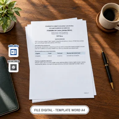 RKP Desa Word A4 untuk Administrasi Desa