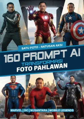 Ebook 160 Prompt AI Foto Pahlawan